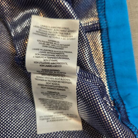 Columbia Omni-Heat 1/4 Zip Pullover Blue Mens Large Approx No Size Tag - Picture 10 of 16